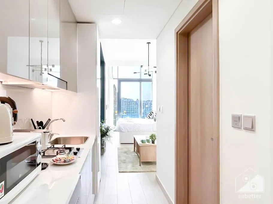 Bright Studio In Azizi Riviera Perfect City Escape Dubai