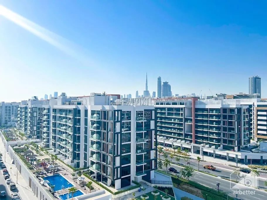 Apartment Bright Studio In Azizi Riviera Perfect City Escape Dubai