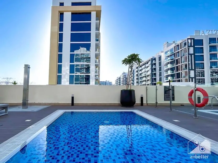 Apartment Bright Studio In Azizi Riviera Perfect City Escape Dubai