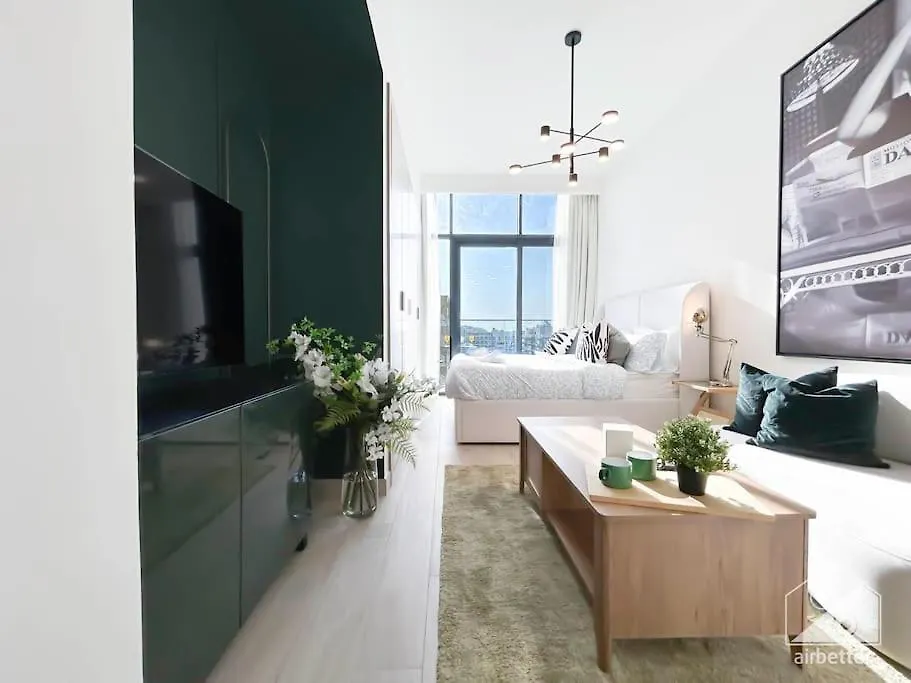 Apartment Bright Studio In Azizi Riviera Perfect City Escape Dubai