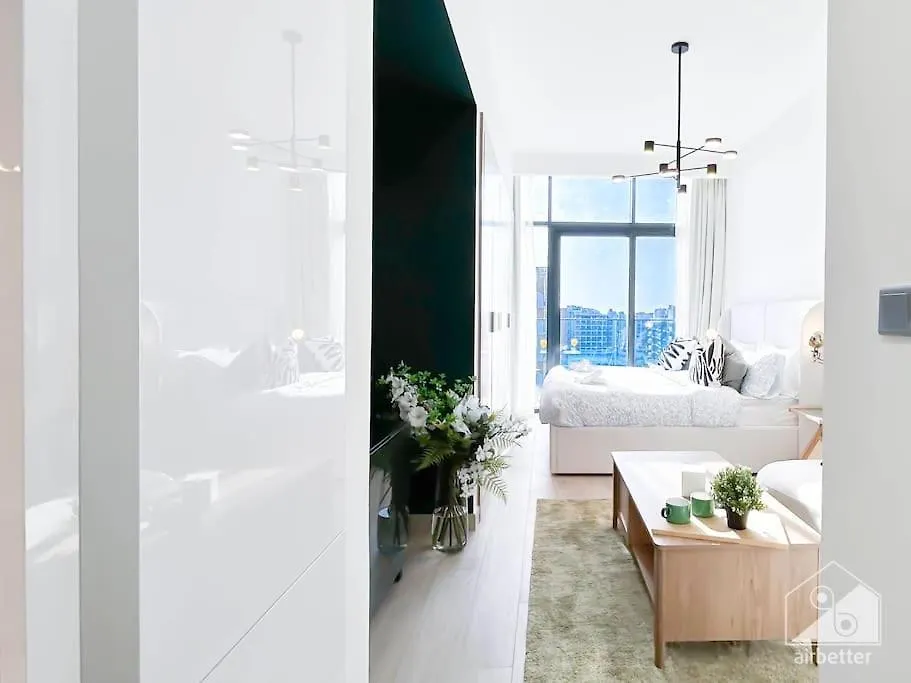 Bright Studio In Azizi Riviera Perfect City Escape Dubai Apartment
