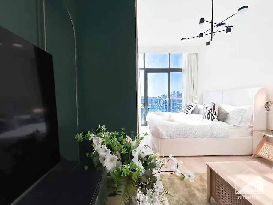 Bright Studio In Azizi Riviera Perfect City Escape Dubai